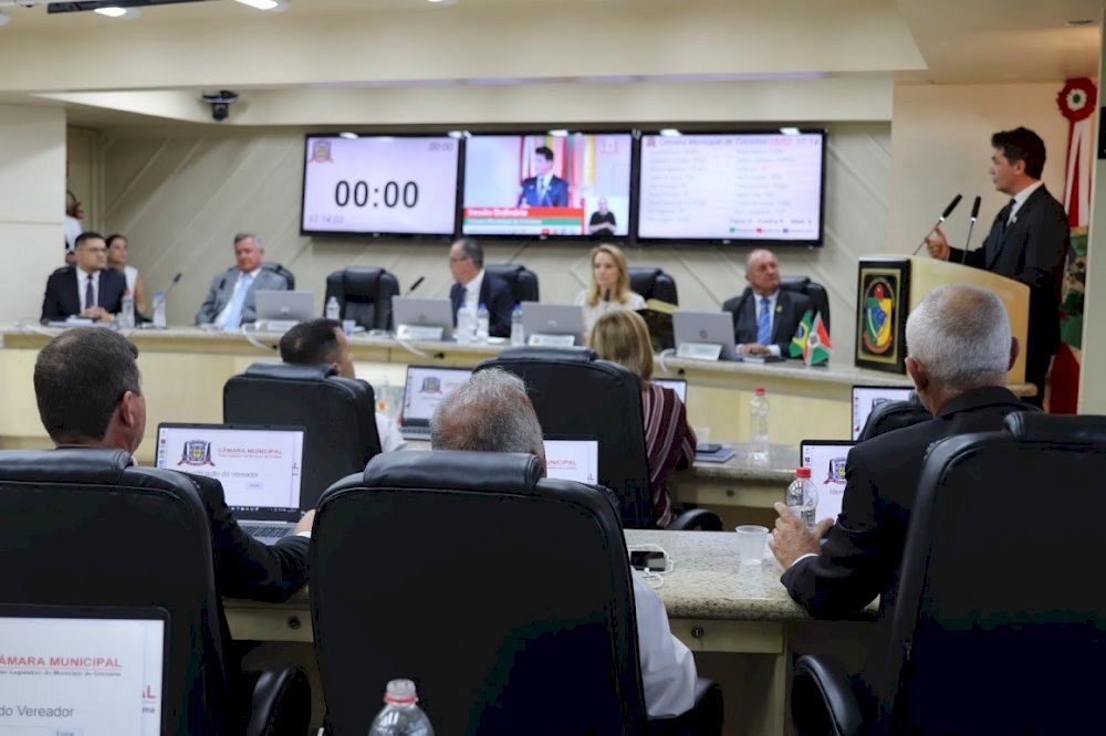 Câmara Municipal de Criciúma retoma as atividades legislativas