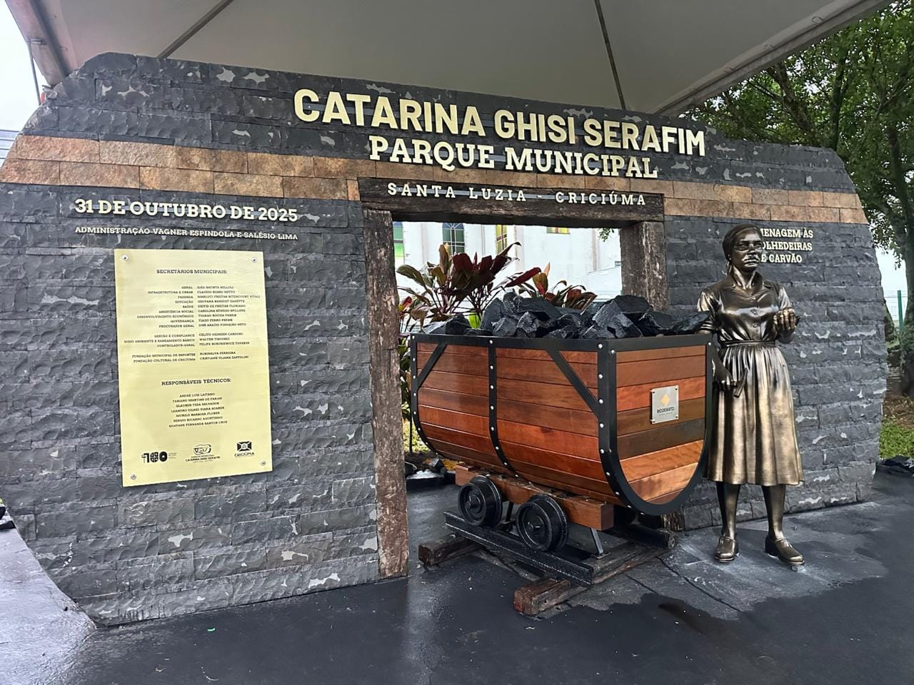 Parque Municipal Catarina Ghisi Serafim é entregue à comunidade da Grande Santa Luzia